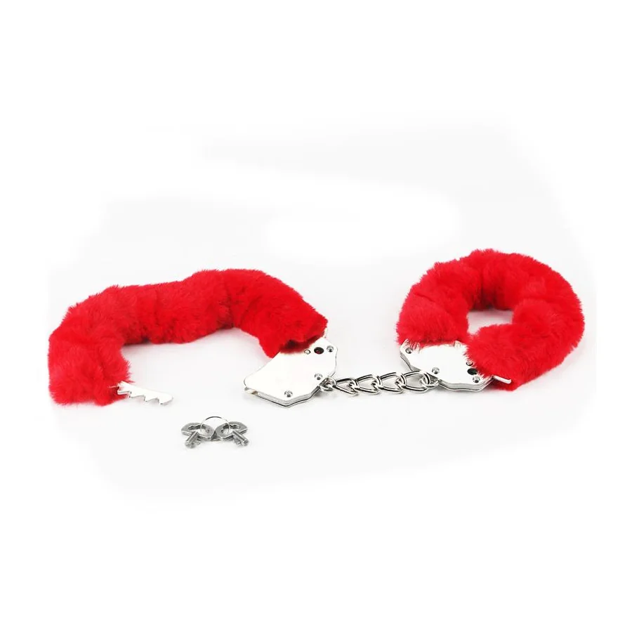 Esposas Metalicas con Pelo Rojo