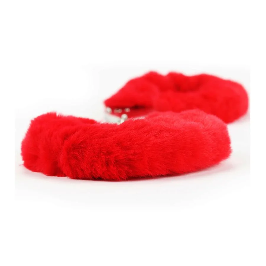 Esposas Metalicas con Pelo Rojo