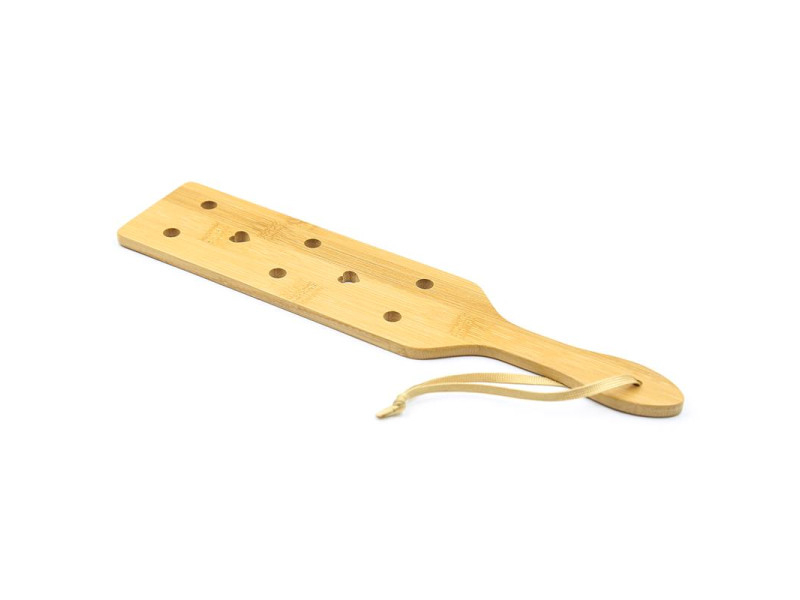 Pala de Bambu con Corazones 33 cm