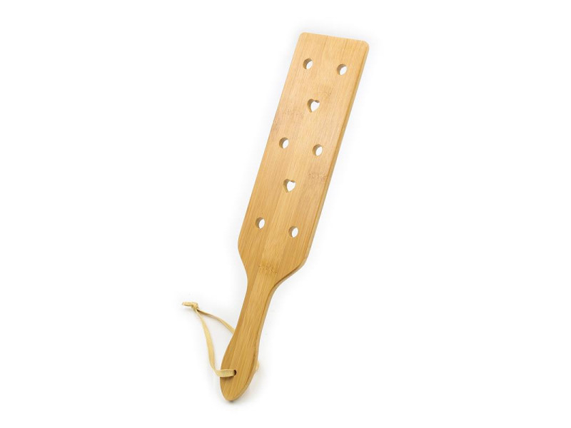 Pala de Bambu con Corazones 33 cm