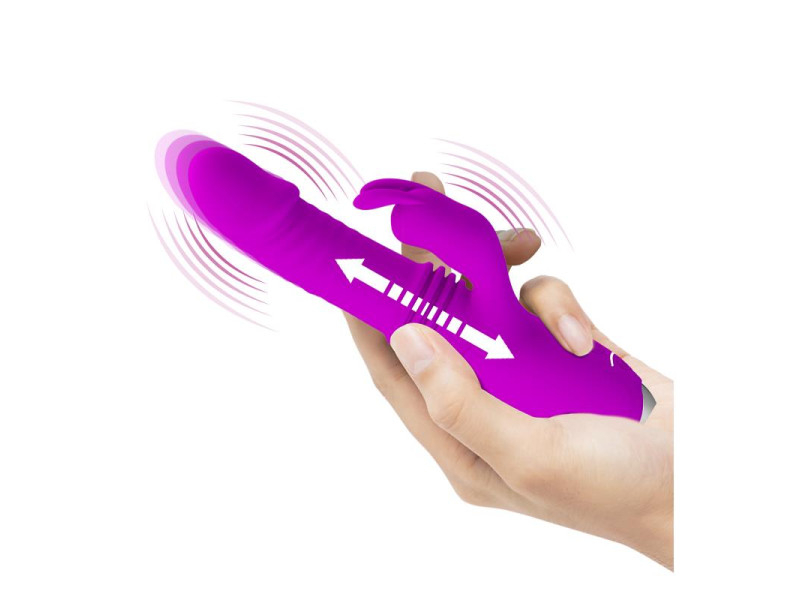 Dorothy Vibrador con Funcion Up and Down USB Purpura