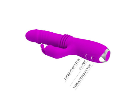 Dorothy Vibrador con Funcion Up and Down USB Purpura