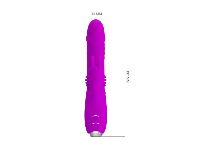 Dorothy Vibrador con Funcion Up and Down USB Purpura