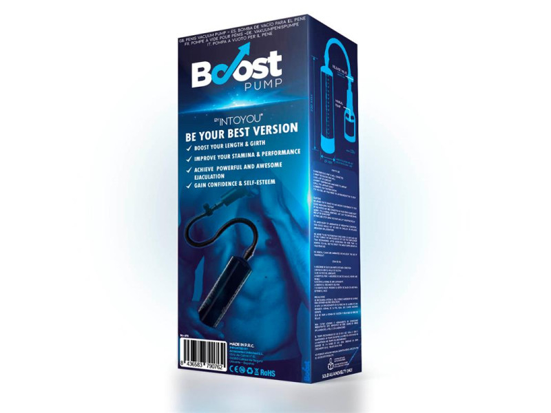 Bomba Manual para el Pene PSX02 Negra