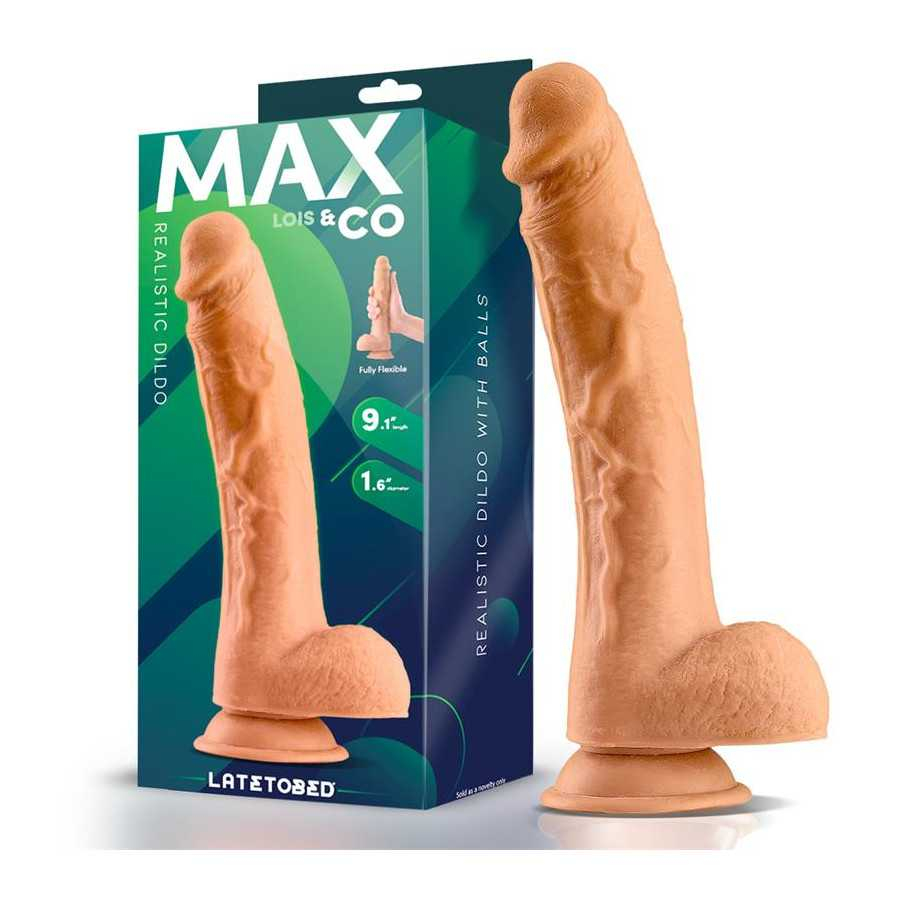 Lois Dildo Realista con Testiculos 91 Natural