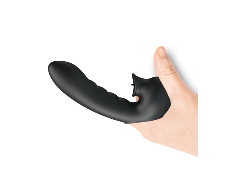 Hobgoblin Funda para el Dedo Vibracion y Lengua Estimuladora