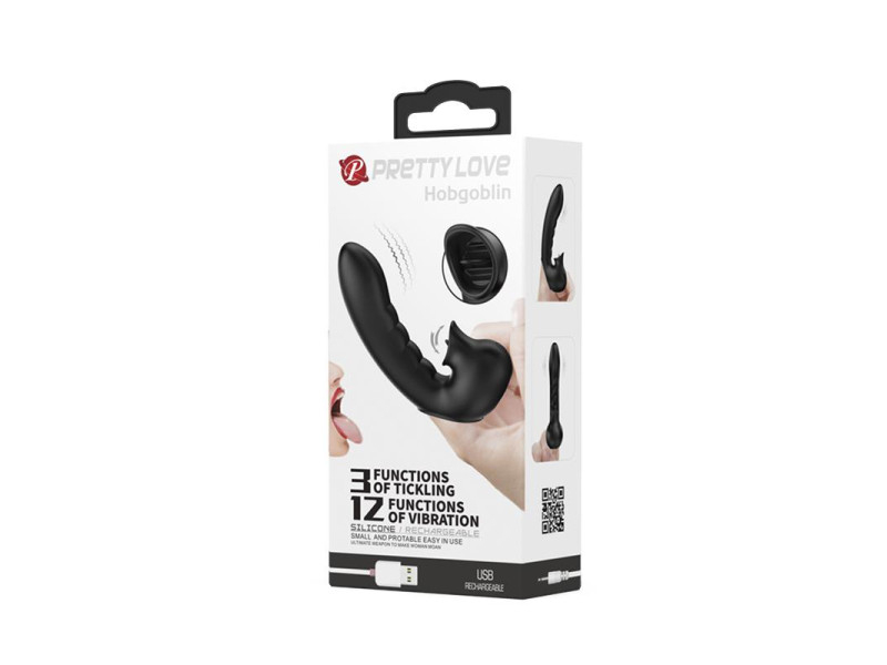 Hobgoblin Funda para el Dedo Vibracion y Lengua Estimuladora