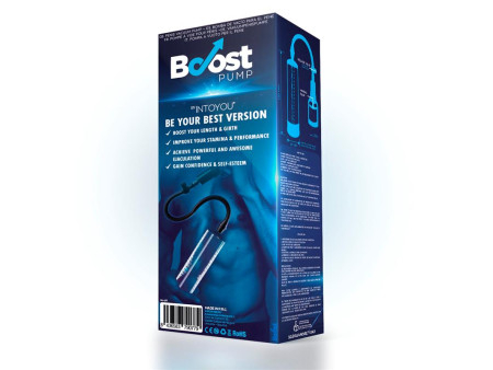 Bomba Manual para el Pene PSX02 Transparente