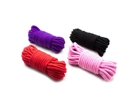 Cuerda de Bondage de Algodon 10 Metros Rojo