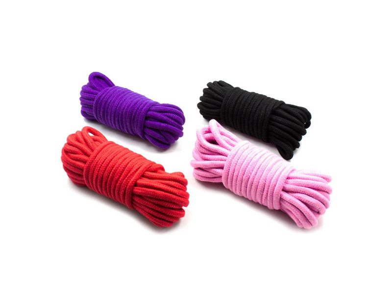 Cuerda de Bondage de Algodon 10 Metros Rojo