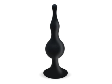 Set 3 Plugs Anal Silicona Negro