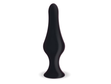 Set 3 Plugs Anal Silicona Negro