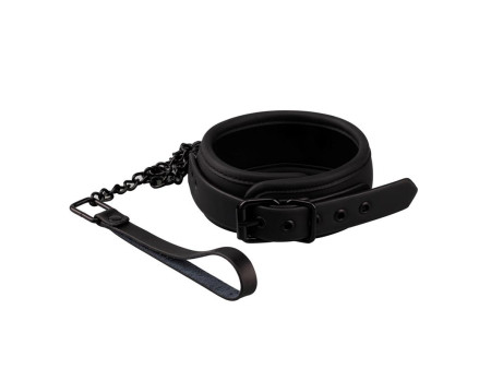 Collar con Correa Cuero Vegano