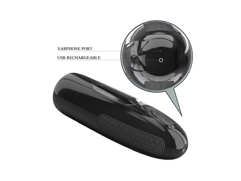 Masturbador Automatico Marlos con Vibracion y Movimiento USB