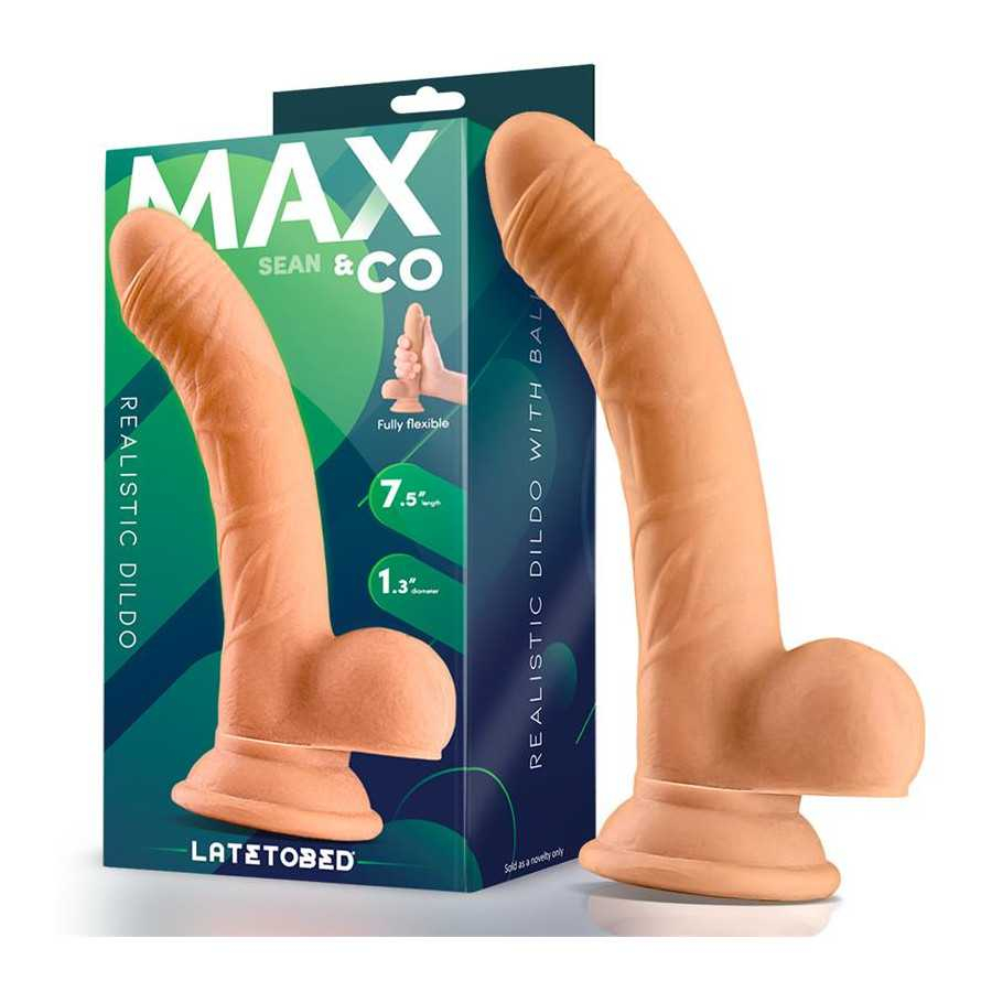 Sean Dildo Realista con Testiculos 75 Natural