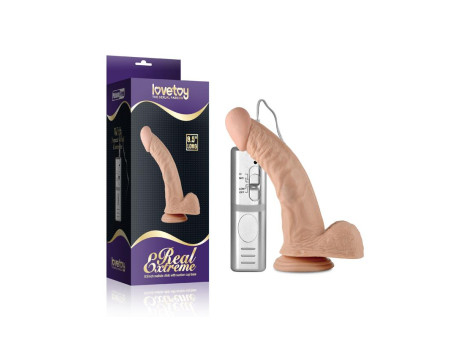 Dildo Real Extreme con Vibracion 85 Natural