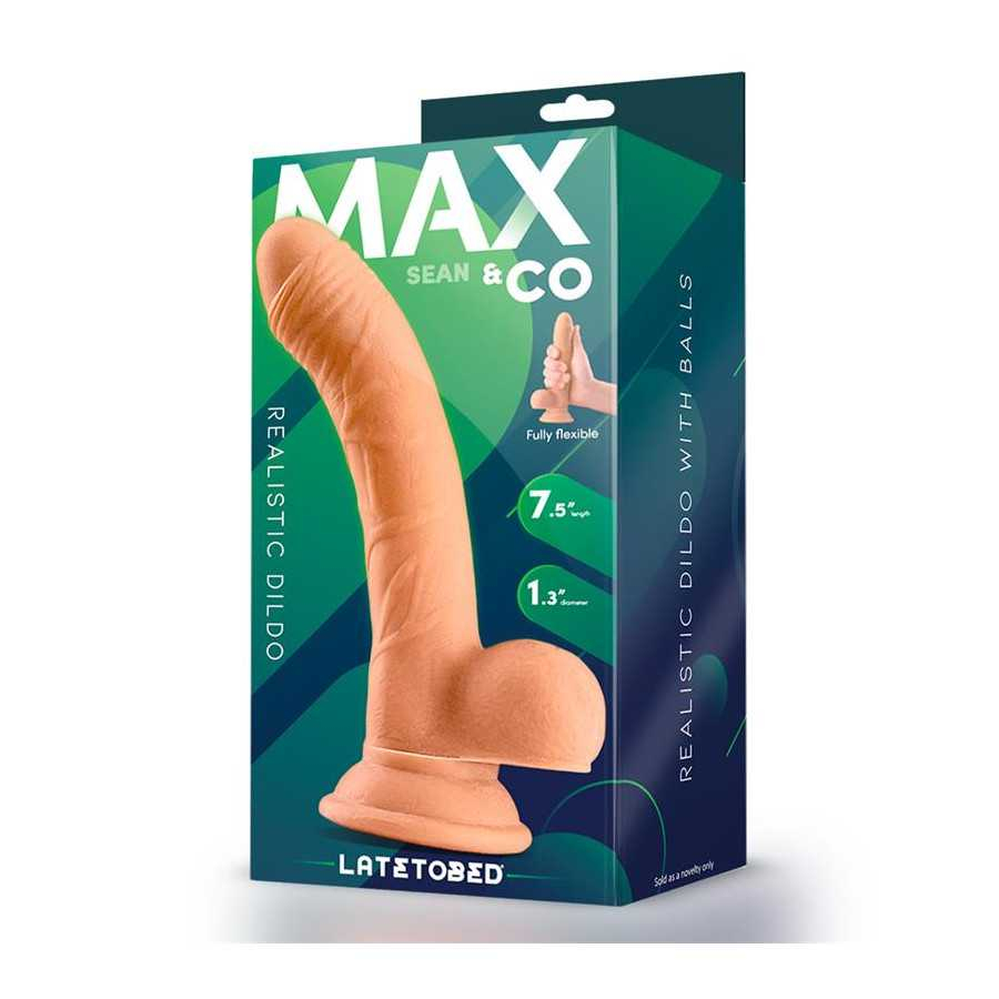 Sean Dildo Realista con Testiculos 75 Natural