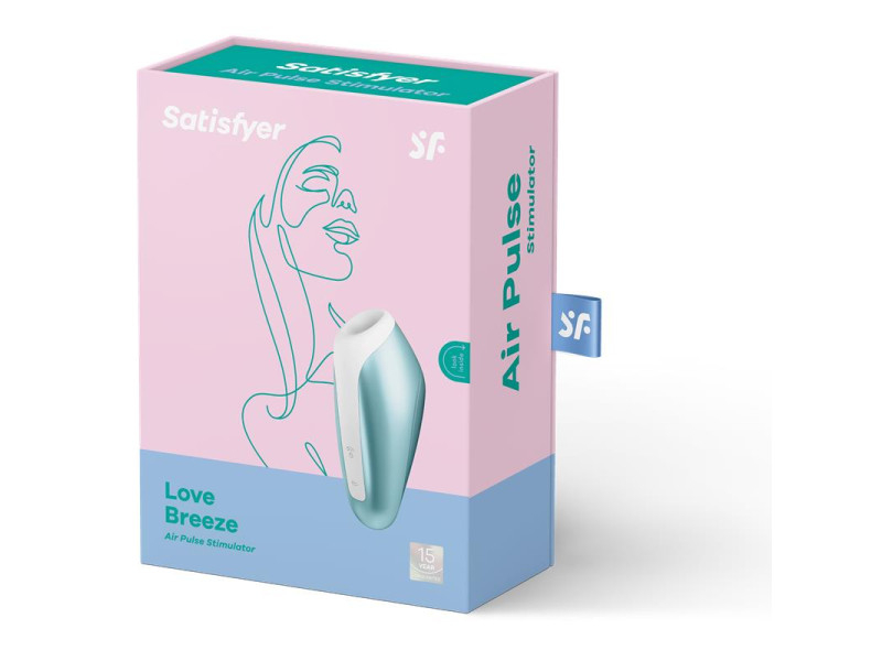 Love Breeze Succionador con Vibracion Ice Blue