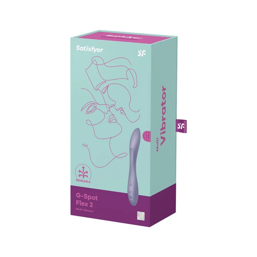 Vibrador G Spot Flex 2 Dark Violet