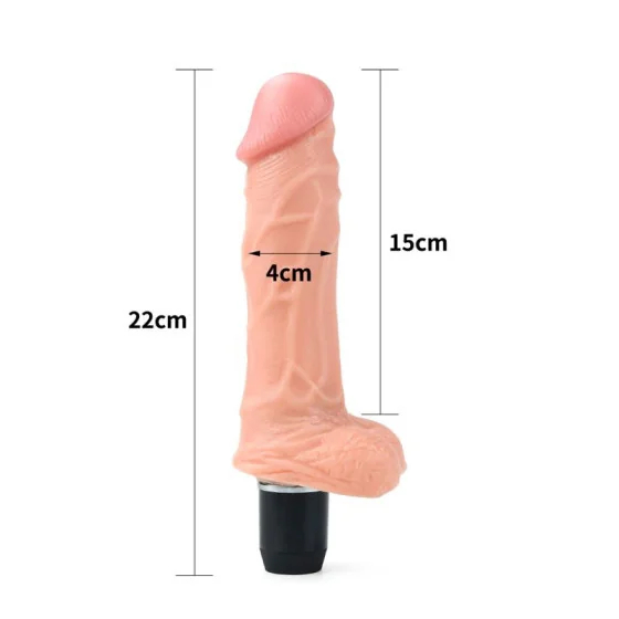 Dildo Flexi 9 con Vibracion Natural