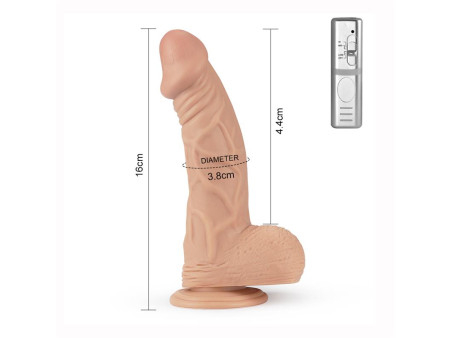 Dildo Real Extreme Dildo con Vibracion 9 Natural