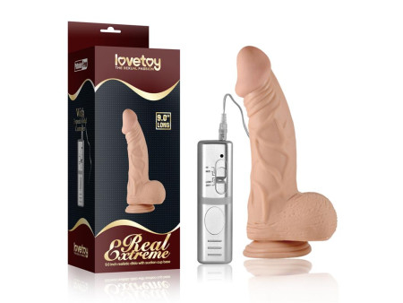 Dildo Real Extreme Dildo con Vibracion 9 Natural