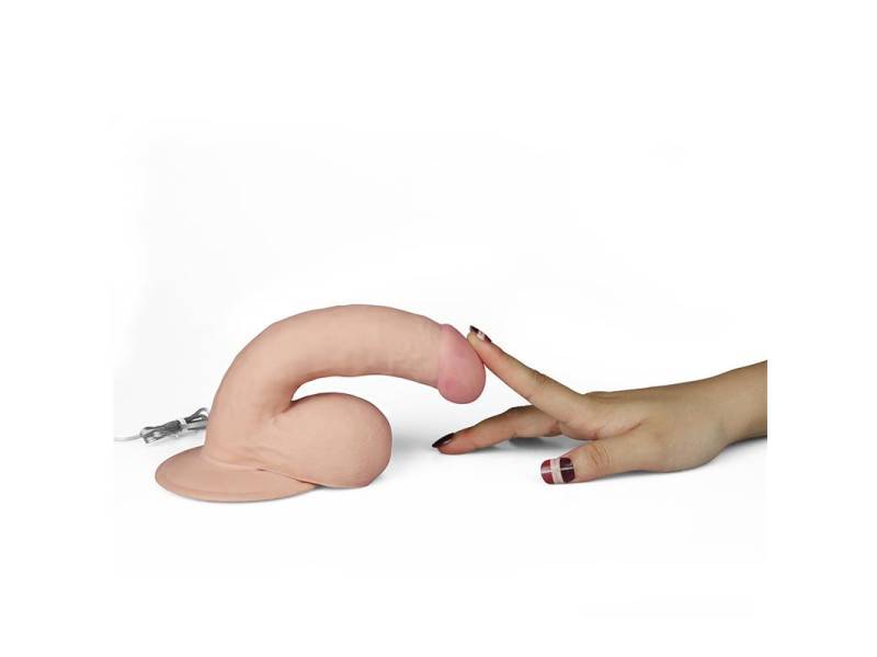 Dildo The Ultra Soft Dude con Vibracion 75 Natural