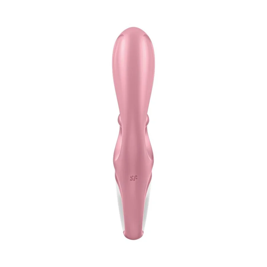 Vibrador Hug Me con APP Satisfyer Connect Rosa