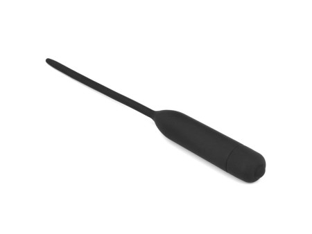 Dilatador de Uretra con Vibracion Negro