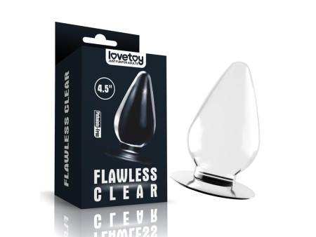 Plug Anal Flawless Clear 45 Transparente Plug Anal Flawless Clear 45 Transparente