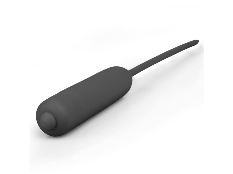 Dilatador de Uretra con Vibracion Negro