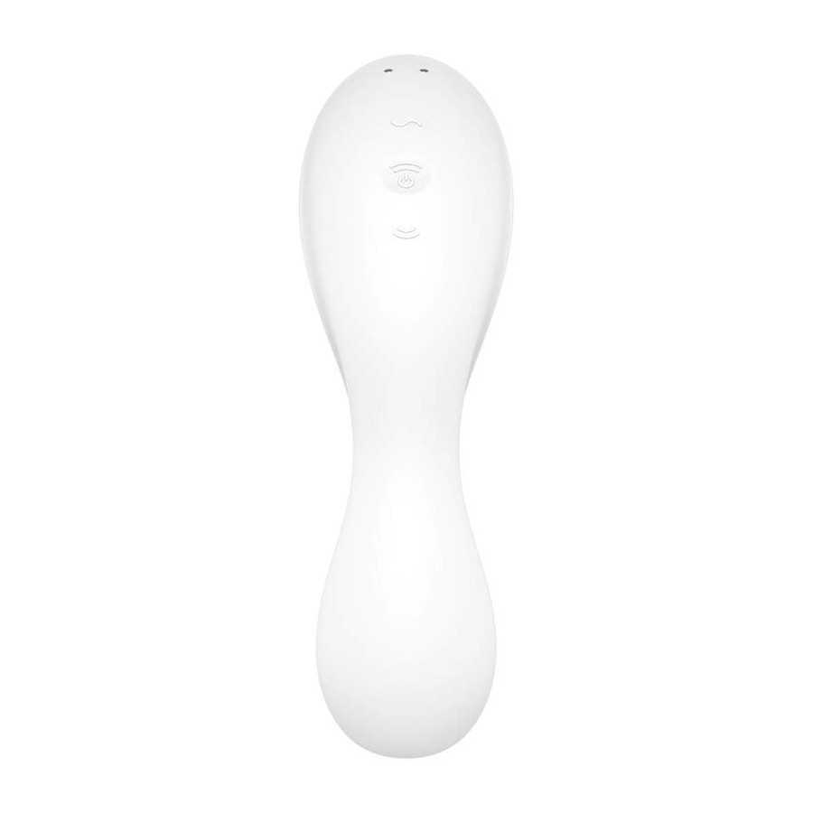 Curvy Trinity 5 con APP Satisfyer Connect Blanco