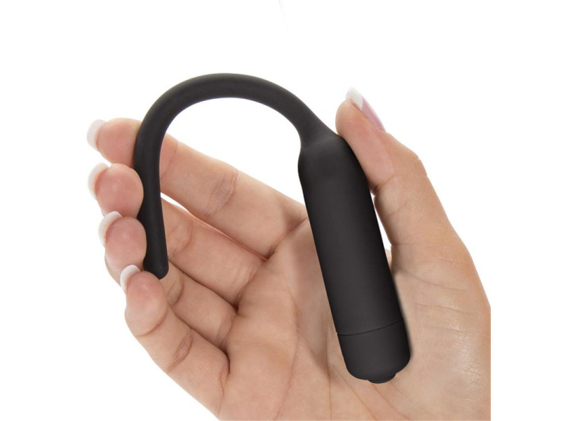 Dilatador de Uretra con Vibracion Negro