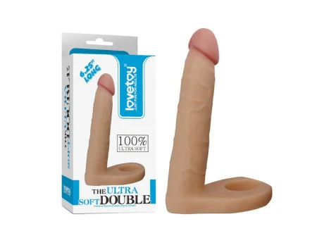 Dildo The Ultra Soft Double 625 Natural Dildo The Ultra Soft Double 625 Natural
