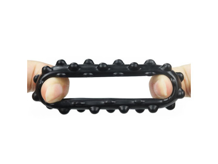 Anillo para el Pene Power Plus Negro Anillo para el Pene Power Plus Negro