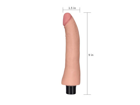 Vibrador Real Softee 9 Natural Vibrador Real Softee 9 Natural