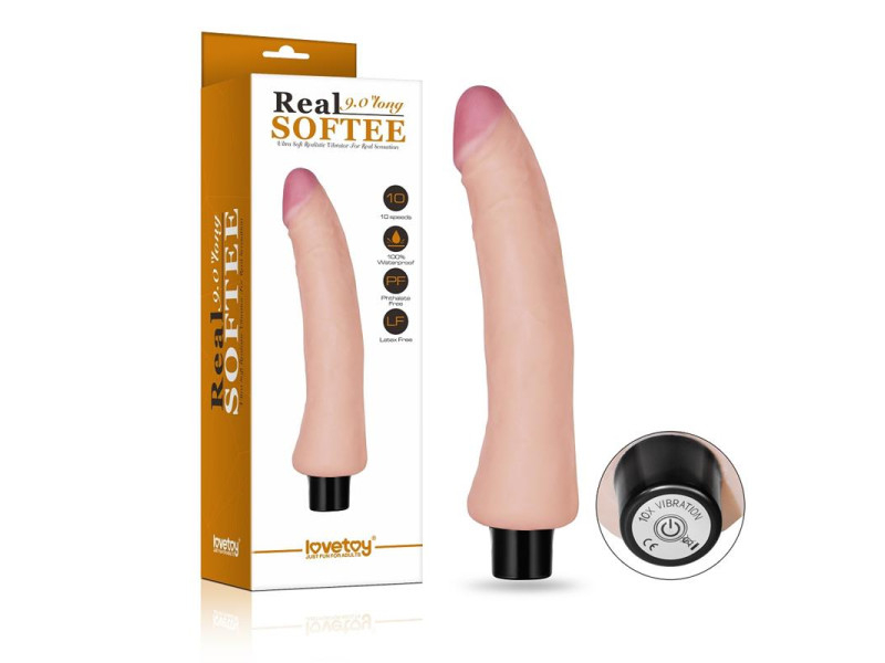 Vibrador Real Softee 9 Natural