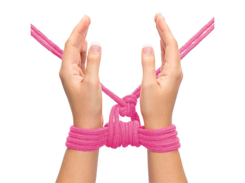 Cuerda Bondage Suave Rosa