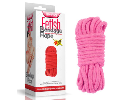 Cuerda Bondage Suave Rosa