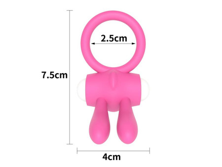Anillo Vibrador Power Clit Rosa