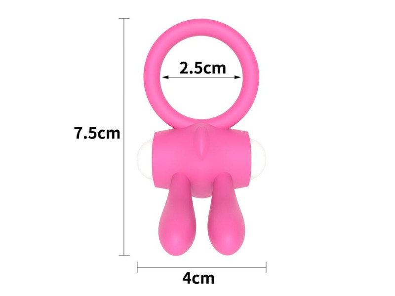 Anillo Vibrador Power Clit Rosa