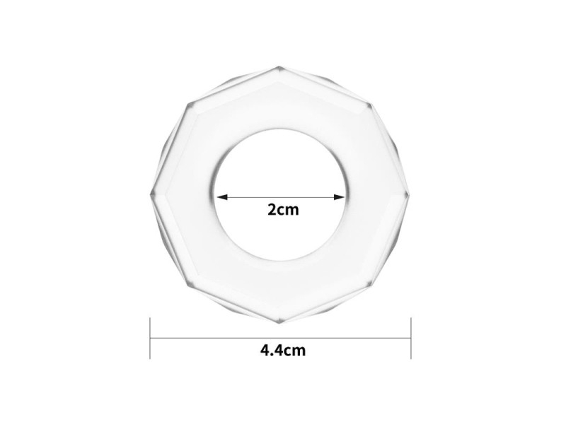 Anillo para el Pene Power Plus Transparente