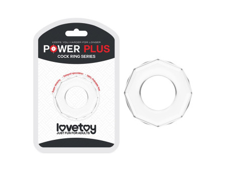 Anillo para el Pene Power Plus Transparente
