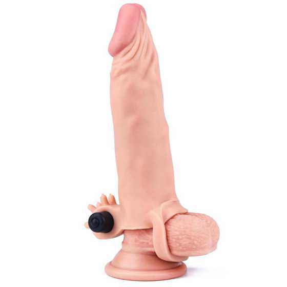 Funda para el Pene con Vibracion Add 2 Pleasure X Tender Natural