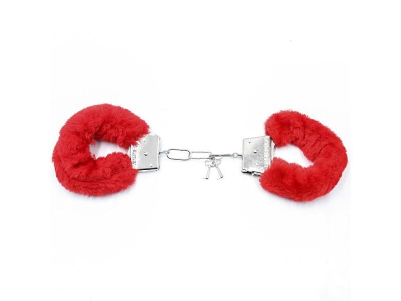 Esposas de Metal para Munecas con Pelo Rojo