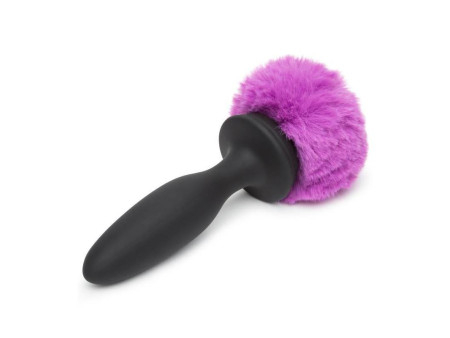 Plug Anal con Vibracion Doble Base Purpura Grande Plug Anal con Vibracion Doble Base Purpura Grande