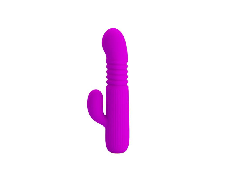 Leopold Vibrador con Funcion de Movimiento USB Silicona