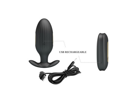 Royal Pleasure Plug Anal con Electro Estimulacion USB