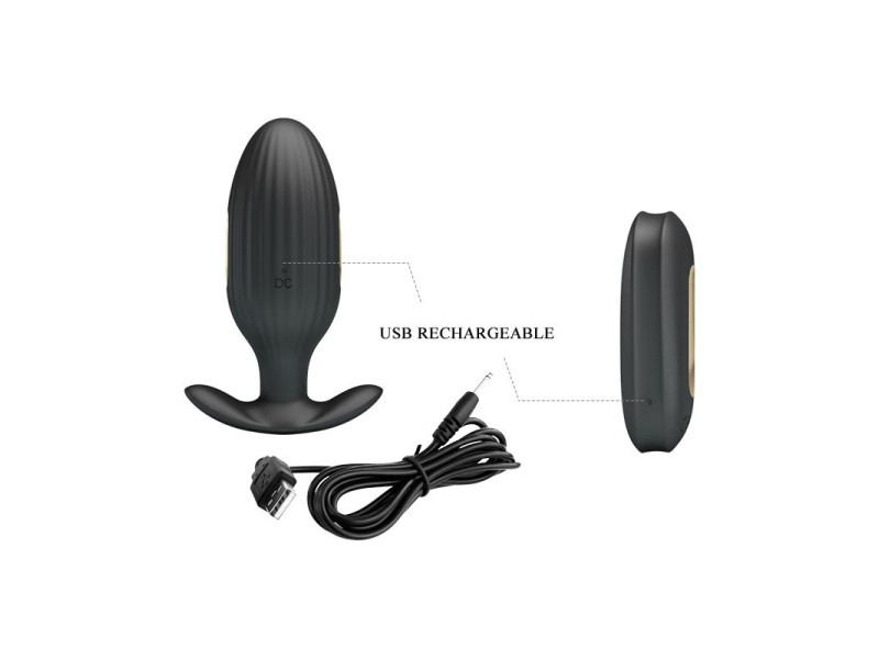 Royal Pleasure Plug Anal con Electro Estimulacion USB