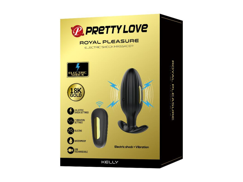 Royal Pleasure Plug Anal con Electro Estimulacion USB